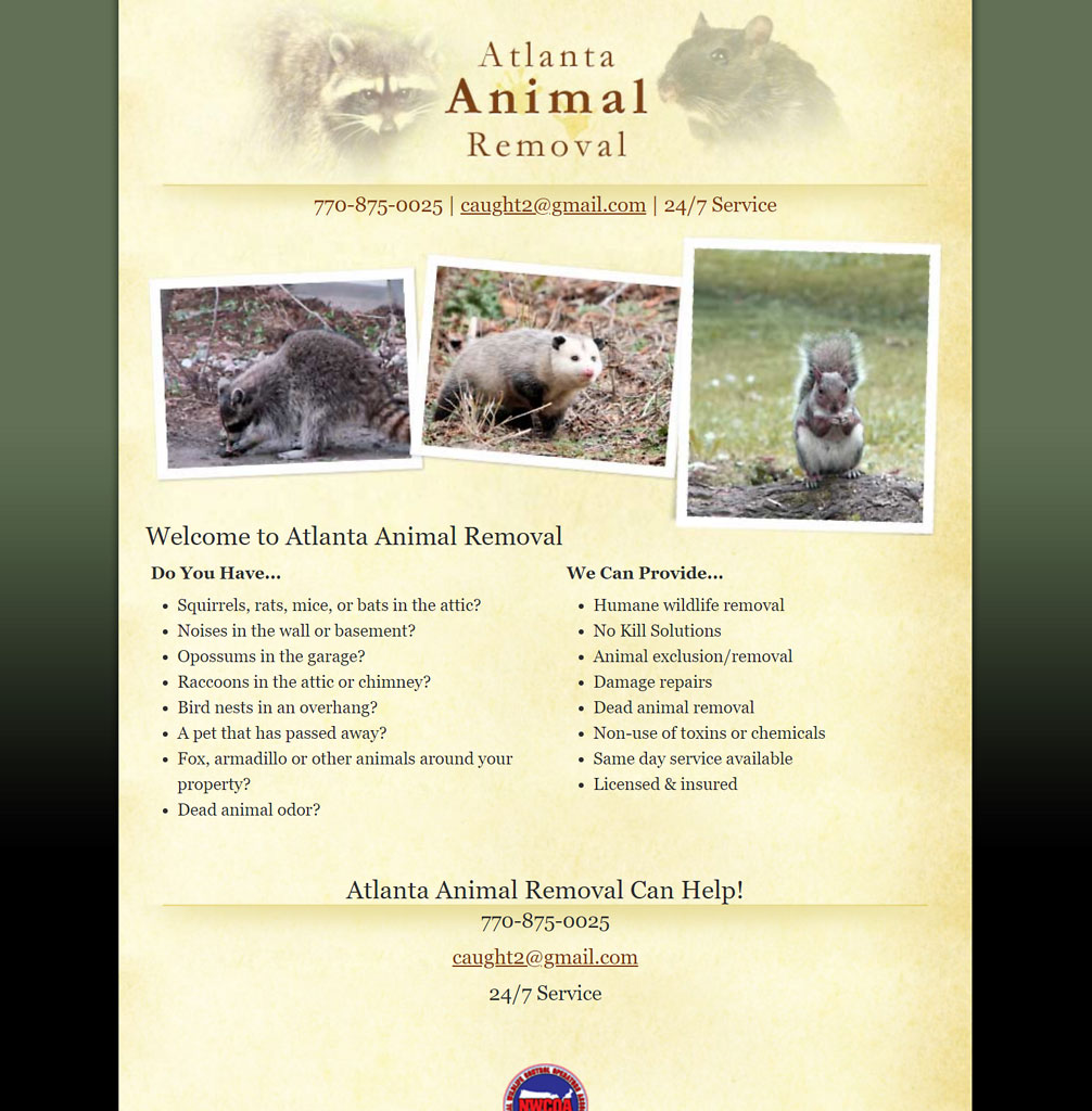 Atlanta Wildlife Control