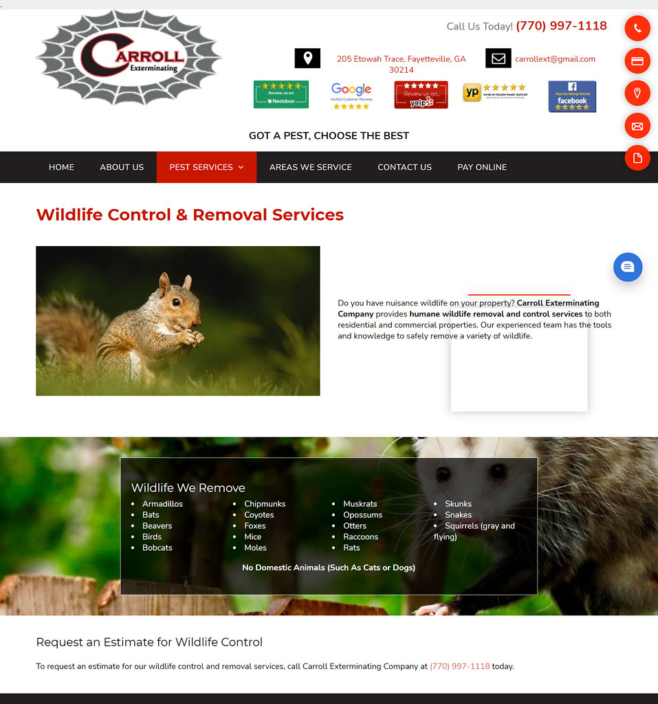 Atlanta Wildlife Control