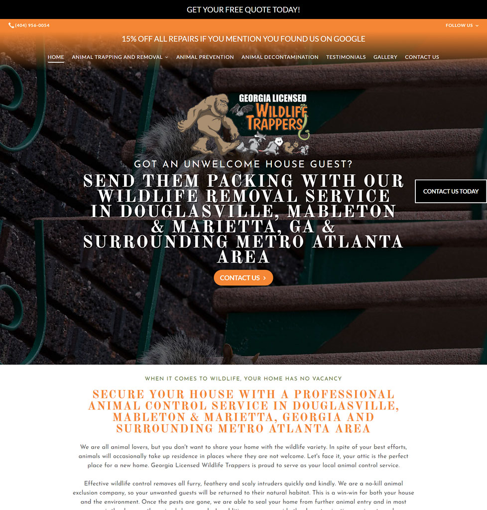 Atlanta Wildlife Control