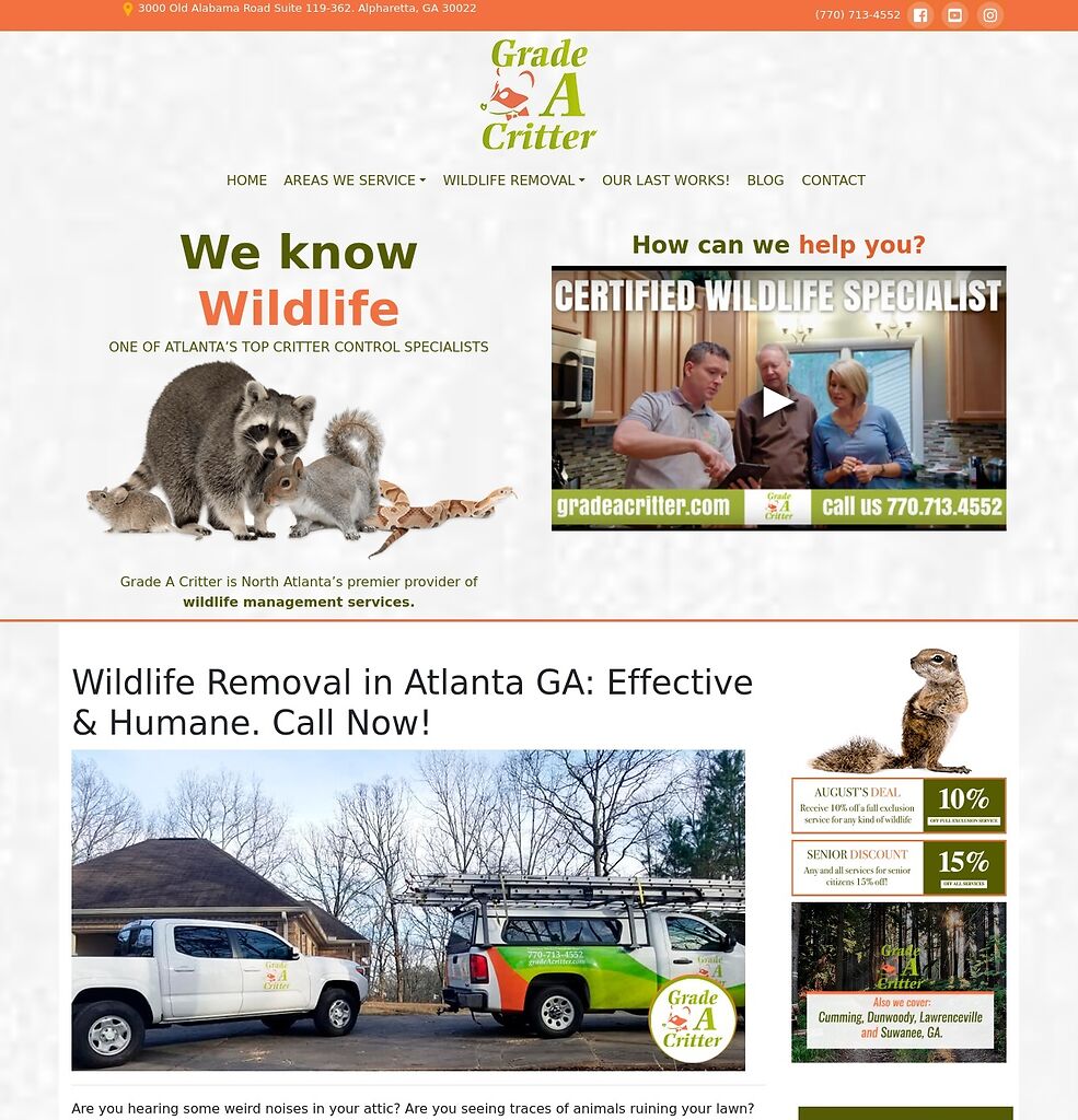 Atlanta Wildlife Control