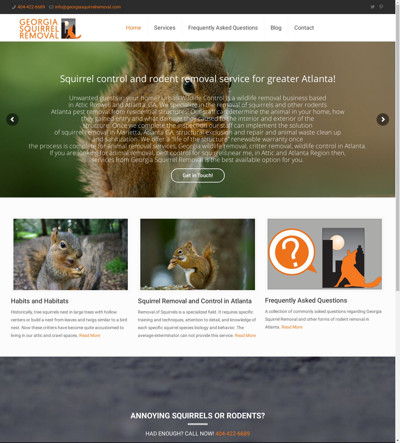 Marietta Wildlife Control