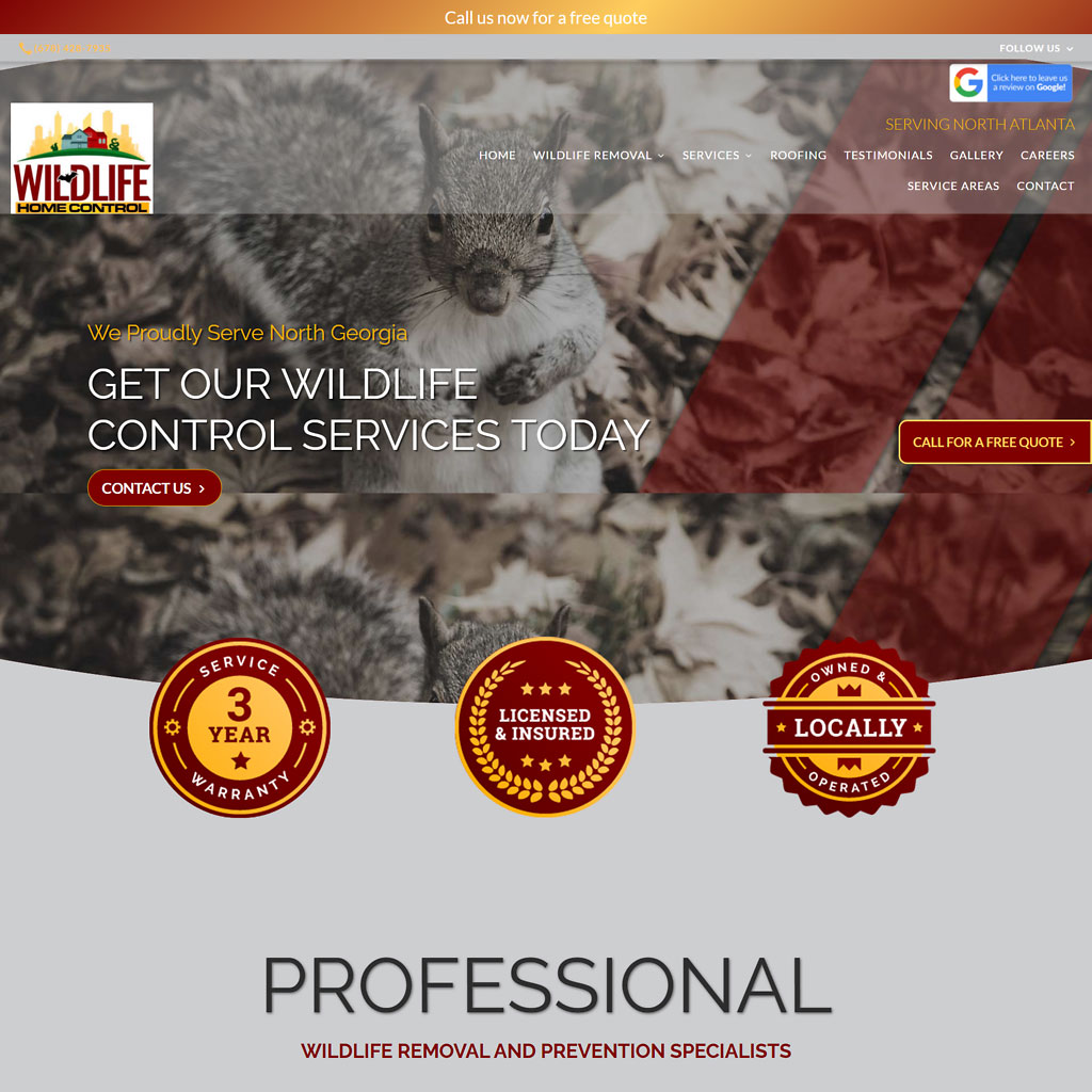 Lawrenceville Wildlife Control