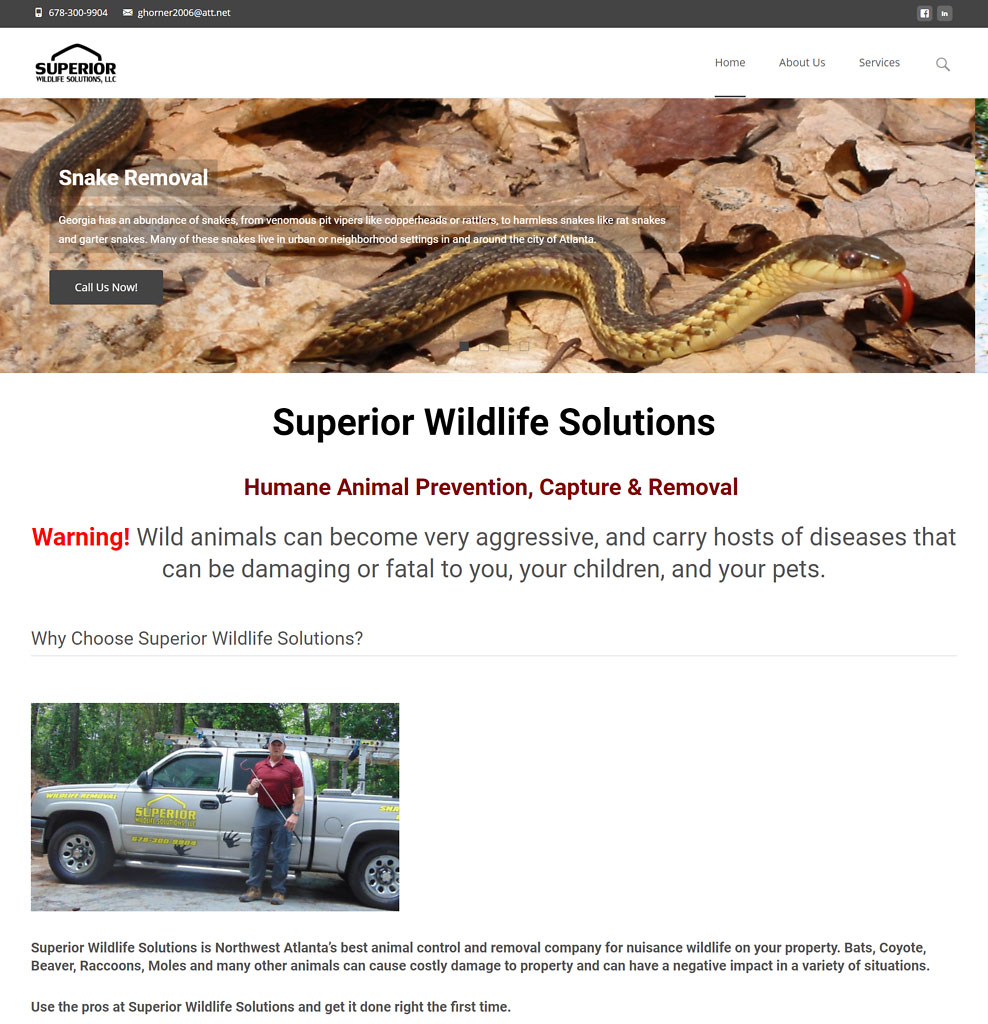 Atlanta Wildlife Control